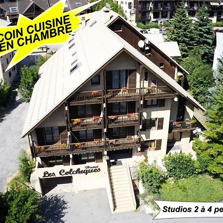Hôtel Résidence Les Colchiques Le Monêtier-les-Bains Esterno foto